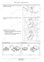 Case IH WD2104 and WD2504 header positioning sensor removal