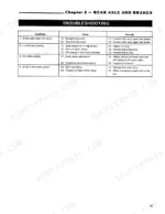 Ford_1100_1200_1300_1500_1700_1900_Tractor_Service_Manual_Supplement_40130040.pdf-1100-differential-rear-axle-and-brakes-355-1.webp Ford 1100 tractor brake troubleshooting chart, insufficient braking causes and remedies