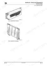 JCB_426_435_436_446_Wheeled_Loading_Shovel_Service_Manual_9803-4160.pdf-air-conditioning-205-1.webp JCB 426, 435, 436, 446 wheel loader air conditioning technical data with typical thick and thin condenser