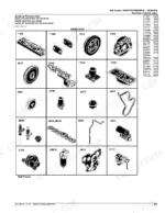 John Deere 200D LC excavator sectional pictorial index of 6068HT069 engine part groups