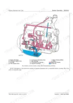 John_Deere_4640_4840_Tractor_Technical_Manual_TM1183.pdf-engine-operation-and-tests-614-1.webp John Deere 4640 and 4840 tractor engine lubrication system oil flow cutaway