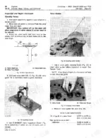John_Deere_6600_7700_Side_Hill_Combine_Repair_Technical_Manual_TM1021.pdf-engines-cylinder-head-block-and-crankshaft-116-1.webp John Deere 6600 combine engine cylinder head, valves and camshaft inspection and repair, valve guides and cleaning valves (Engines 20)