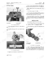 John_Deere_6600_7700_Side_Hill_Combine_Repair_Technical_Manual_TM1021.pdf-engines-lubrication-cooling-and-governor-163-1.webp John Deere 6600 combine engine lubrication system, oil pump gear installation with press adapter (Engines 20)