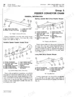 John_Deere_6600_7700_Side_Hill_Combine_Repair_Technical_Manual_TM1021.pdf-feeder-house-1252-1.webp John Deere 6600 combine feeder house, feeder conveyor chain general information and spring loaded belt drive (Feeder House 100)