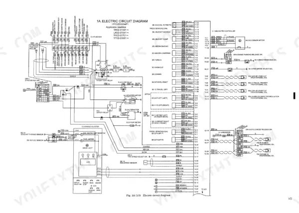 Kobelco SK115SR-1E, SK135SR-1E, SK135SRLC-1E, SK135SRL-1E hydraulic excavator electric circuit diagram wiring schematic with controller and component labels