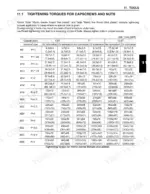 Kobelco_SK140SRLC_Hydraulic_Excavator_Shop_Manual_S5YY0020E01.pdf-maintenance-49.webp Kobelco SK140SRLC hydraulic excavator tightening torque table for metric coarse thread capscrews and nuts by size and strength class