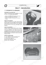 Landini Vision 80, 90, 100 tractor Powershuttle calibration introduction with gear lever and control unit photos