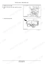 New_Holland_230_330_340_BigBaler_Square_Baler_Service_Manual_47969453.pdf-bale-density-circuit-211-1.webp New Holland BigBaler 230–340 square baler Installation steps with photos of numbered electrical connectors at the hydraulic valve and the flywheel shield