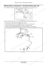 New_Holland_45_50_55_Boomer_Tier_4B_Final_Service_Manual_Compact_Tractor_48144020.pdf-brakes-and-controls-702-1.webp New Holland Boomer 45/50/55 compact tractor parking brake handle, cable and linkage exploded view