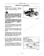 New_Holland_9184_9384_9484_9684_9884_Repair_Manual_Tractor_86608042.pdf-cab-2248-1.webp New Holland 9184, 9384, 9484, 9684, 9884 tractor cab introduction with rops safety caution, tractor photo and rubber mount isolator illustration