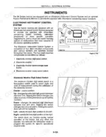 New_Holland_9184_9384_9484_9684_9884_Repair_Manual_Tractor_86608042.pdf-electrical-system-instruments-442.webp New Holland 9184, 9384, 9484, 9684, 9884 tractor electronic instrument control system page with dash component and digit select switch illustrations