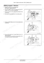 New_Holland_B80B_Service_Manual_Backhoe_Loader_48143704.pdf-booms-dippers-and-buckets-1010-1.webp New Holland B80B backhoe loader boom sliding support removal procedure