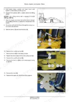 New_Holland_B95C_B95CLR_B95CTC_B110C_Tier_4B_Final_Service_Manual_Tractor_Loader_Backhoe_48038049.pdf-booms-dippers-and-buckets-2635-1.webp New Holland B95C, B110C tractor loader backhoe step-by-step photos of swing support disassembly with numbered nut, bolt and pin callouts