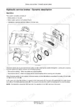 New_Holland_B95C_B95CLR_B95CTC_B110C_Tier_4B_Final_Service_Manual_Tractor_Loader_Backhoe_48038049.pdf-brakes-and-controls-854-1.webp New Holland B95C, B110C tractor loader backhoe diagram of brake pedals, master cylinders and rear axle brake discs with numbered parts