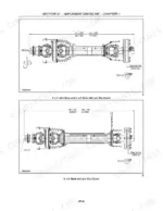 New_Holland_BR7060_BR7070_BR7080_BR7090_Round_Baler_Service_Manual_84217330.pdf-implement-driveline-86.webp New Holland BR7060-BR7090 Series round baler PTO driveline drawings for 540 rpm slip clutch shafts with clutch setting callouts