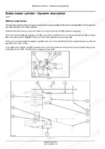 New_Holland_CR6080_Service_Manual_Combine_47454930.pdf-brakes-and-controls-376.webp New Holland CR6080 combine brake master cylinder cross-section and brake line layout diagrams