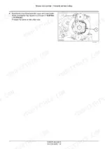 New_Holland_CX7.80_CX7.90_CX8.70_CX8.80_CX8.90_Service_Manual_Combine_51666373.pdf-brakes-and-controls-650-1.webp New Holland CX7.80-CX8.90 combine brake caliper assembly photo with one numbered brake line callout and installation step