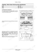 New_Holland_CX7.80_CX7.90_CX8.70_CX8.80_CX8.90_Service_Manual_Combine_51666373.pdf-cleaning-5899-1.webp New Holland CX7.80-CX8.90 combine leveling frame photos and pivot pin cross-section with numbered callouts and torque notes