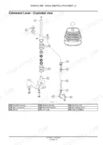 New_Holland_D85B_D95B_Tier_3_Crawler_Dozer_Repair_Manual_87728447NA.pdf-command-lever-1476-1.webp New Holland D85B and D95B crawler dozer command lever exploded view