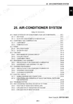 New_Holland_E135BSR_Service_Manual_Hydraulic_Excavator_84396007A.pdf-air-conditioner-system-392-1.webp New Holland E135BSR excavator air-conditioner system section title and contents page