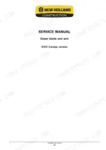 New_Holland_E33C_Service_Manual_Mini_Excavator_51691657.pdf-dozer-blade-and-arm-1481-1.webp New Holland E33C mini excavator dozer blade and arm section cover