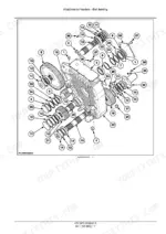 New_Holland_FR450_FR500_FR600_FR700_FR850_Service_Manual_Forage_Harvester_47812470.pdf-attachments-headers-3686-1.webp New Holland FR450-FR850 forage harvester gearbox exploded view with numbered gears, shafts, bearings and fasteners
