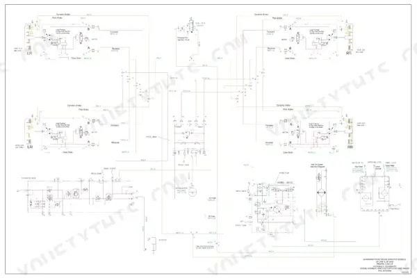 New Holland Guardian SP310F sprayer propel circuit hydraulic schematic