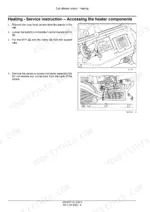 New_Holland_H9870_H9880_Bale_Wagon_Service_Manual_47918070.pdf-cab-climate-control-897-1.webp New Holland H9870, H9880 bale wagon heater components access service steps