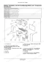 New_Holland_PowerStar_90_100_110_120_Tier_4B_Tractor_Service_Manual_51543580.pdf-cab-heating-and-air-conditioning-1576-1.webp New Holland PowerStar 90-120 tractor exploded view of cab heating and air conditioning unit with heater core, seals and valves