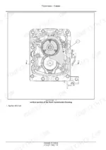 New_Holland_PowerStar_90_100_110_120_Tier_4B_Tractor_Service_Manual_51543580.pdf-creeper-reverser-and-4wd-601-1.webp New Holland PowerStar 90-120 tractor vertical section of front transmission housing with gears and shift fork