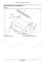 New_Holland_Roll-Belt_150_180_Service_Manual_Round_Baler_47546458.pdf-bale-formation-and-belts-878-1.webp New Holland Roll-Belt 150, 180 round baler bale forming drive roll exploded view