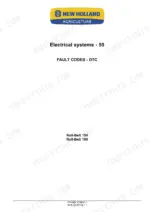 New_Holland_Roll-Belt_150_180_Service_Manual_Round_Baler_47546458.pdf-fault-codes-604-1.webp New Holland Roll-Belt 150, 180 round baler electrical systems fault codes DTC section cover page