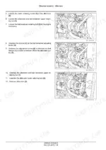 New_Holland_T4.90_T4.100_T4.110_T4.120_Service_Manual_Tractor_47878245.pdf-electrical-systems-alternator-battery-and-engine-electrics-2391-1.webp New Holland T4.90-T4.120 tractor alternator removal steps with three numbered engine bay photos