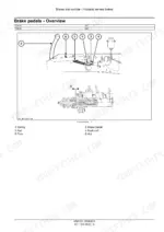 New_Holland_TC4.90_TC5.70_TC5.80_TC5.90_Service_Manual_Combine_47881811.pdf-brakes-and-controls-336.webp New Holland TC4.90, TC5.70, TC5.80, TC5.90 combine brake pedal assembly with spring, push rod and master cylinder section