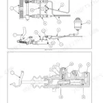 New Holland TC5090 combine alternator exploded view with parts list