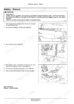 New_Holland_TC5090_Tier_3_Service_Manual_Utility_Combine_48040924.pdf-electrical-battery-1001.webp New Holland TC5090 combine mechanical transmission hydraulic layout with component list