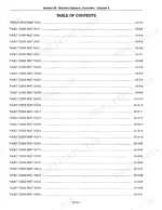 New Holland TG215-TG305 tractor instrumentation controller fault code contents page