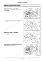 New_Holland_TL5.80_TL5.90_TL5.100_Tier_3_Service_Manual_Tractor_48140866.pdf-cab-climate-control-826-1.webp New Holland TL5.80, TL5.90, TL5.100 tractor heating fluid flow steps with numbered photos of engine hoses and cab heater fittings