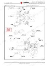 Carraro 26.20M, TB172 axle assembly diagram showing specific tightening torque values in Nm for various bolts and components.