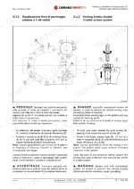 carraro-26-27m-26-32m-modular-axles-repair-manual-ca270292-procedures-49.webp Carraro 26.27M, 26.32M parking brake disable procedure using 3 radial screws system diagram and safety instructions.