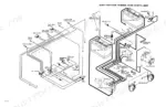 case-1030-tractor-service-manual-9-76931-wiring-13.webp Case 1030, 930 tractor wiring diagram for cab installed models showing battery, generator, starter, and lighting circuits.