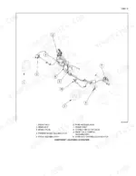 case-821f-921f-wheel-loader-repair-manual-brakes-798-1.webp Case 821F, 921F wheel loader Brake component location illustration with accumulators, brake valve and pump