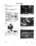 case-9350-service-manual-engine-61.webp Case 9350 tractor Engine removal steps with photos of radiator drain and battery disconnect