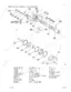 Case C50, C60, C70, C80, C90, C100 exploded view diagram of steering control unit components, pump body, and valve assembly.