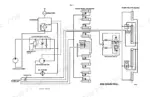 case-ih-8500-grain-drill-service-manual-8-66000-system-diagram-84.webp Case IH 8500 Grain Drill hydraulic schematic showing gauge wheel cylinders, frame fold cylinders, and fan drive motor.