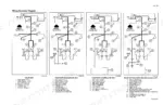 case-ih-8575-baler-accumulator-service-manual-rac-7-81760-wiring-267.webp Case IH 8575 wiring connector diagrams for baler, bale ejector, and accumulator configurations with component identification keys.