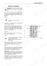 case-ih-cvx-140-variants-tractor-operator-manual-84265480-operations-84.webp Case IH CVX 140-195 start-up process procedure and indicator lamp dashboard diagram for engine ignition operation.