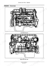 case-ih-f3bfe613a-a001-variants-engine-service-manual-84473731-system-diagram-35.webp Case IH F3BFE613A*A001-E*A engine overview showing left-hand and right-hand side view diagrams of the engine block.