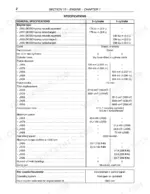 case-ih-jx60-variants-tractor-repair-manual-87649366-specs-56.webp Case IH JX60, JX70, JX80, JX90, JX95 engine general specifications table including displacement, power, and torque data.