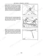 Case IH RB454, RB464, RB554, RB564 round baler door gas spring and hoist strap removal photos